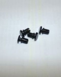 RIVET,PUSH,NYLON,BLK, F/.205DIA-.209DIA HOLE x .160-.200THK